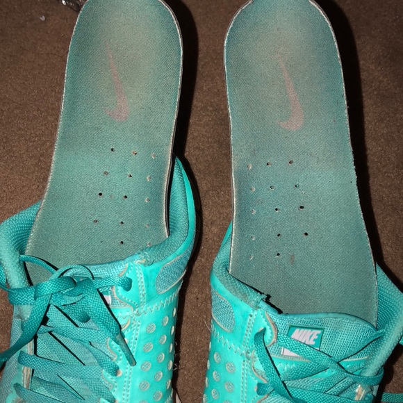 Nike Running shoes teal color, size 8 1/2 - Picture 6 of 6